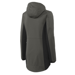 Port Authority Women's Active Hooded Soft Shell Jacket.