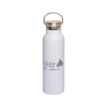 20oz Vacuum Insulated Water Bottle With Bamboo Lid