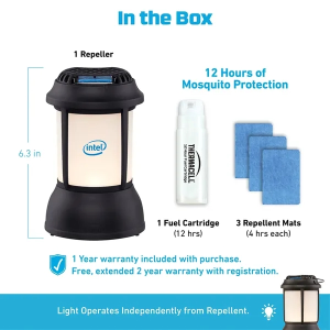 Thermacell® Patio Shield Mosquito Repeller Lantern
