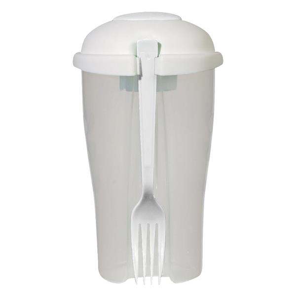 Customized Salad Shakers with Fork and Dressing Container